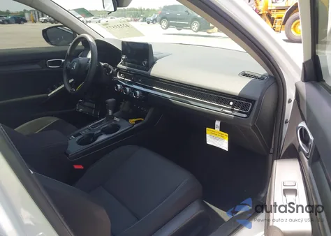 2025 Honda Civic Lx из США, поврежденный, VIN 2HGFE2F28SH575317